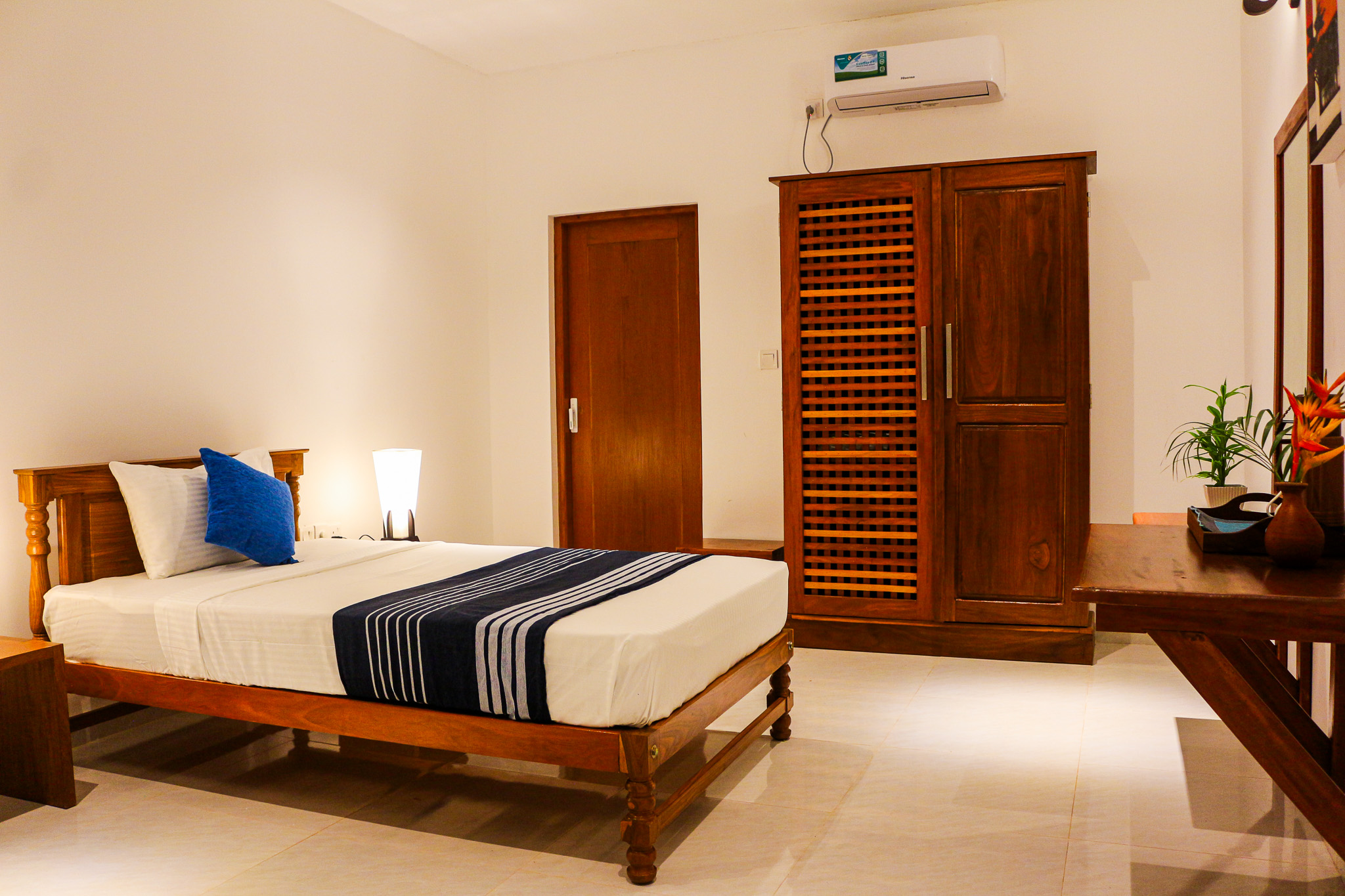 Standard single room interior
